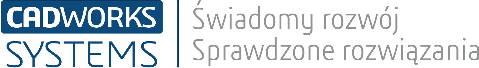Logo CADworks Systems Świadomy rozwój sprawdzone rozwiązania