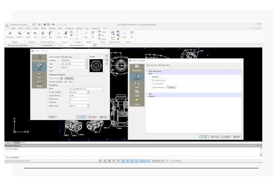 draftsight toolbox cwsystems