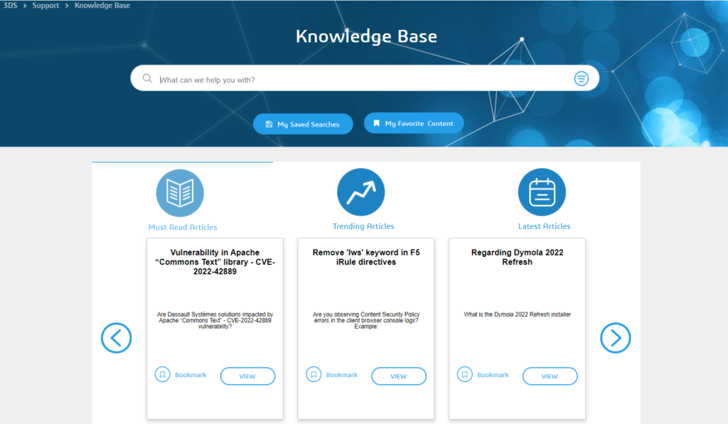 DSx Client Care&Order Knowledge base