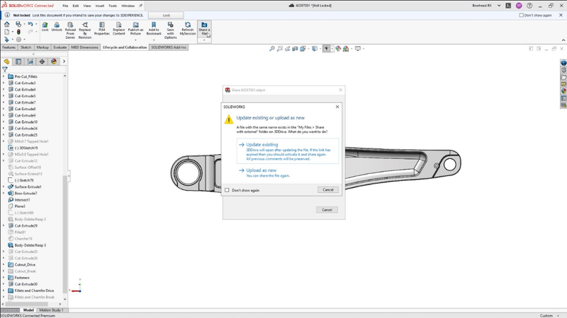 Udostępnianie i oznaczanie na platformie 3DEXPERIENCE