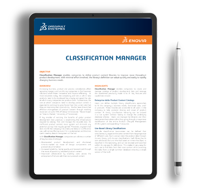 Classification Manager