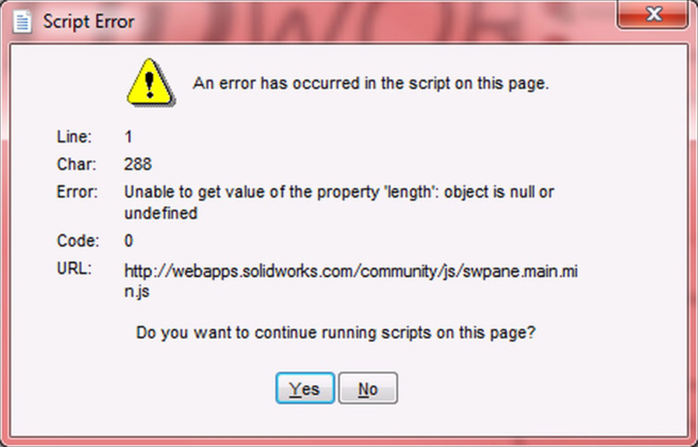 Jak rozwiązać błąd skryptu podczas uruchamiania SOLIDWORKS®?