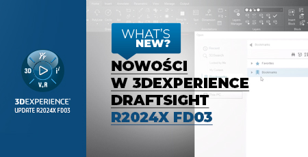 Co nowego w 3DEXPERIENCE DRAFTSIGHT R2024x FD03?