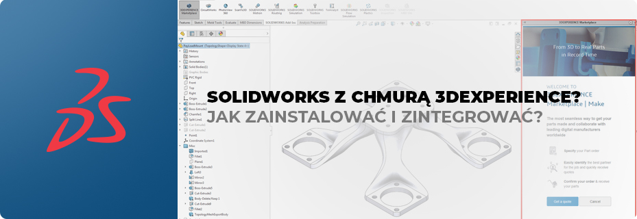 Jak zainstalować i zintegrować SOLIDWORKS z chmurą 3DEXPERIENCE?