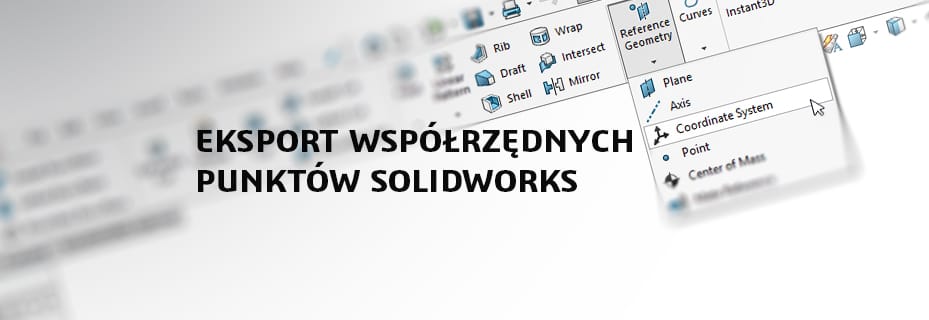 Eksport współrzędnych punktów SOLIDWORKS