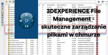 3DEXPERIENCE File Management – skuteczne zarządzanie plikami w chmurze